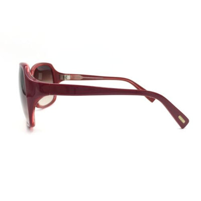 Oliver Peoples Candice SCA Red Pink Butterfly Sunglasses Gradient Brown Lenses