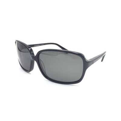 Oliver Peoples Bacall BK Black Squared Sunglasses w/ Gray Lenses