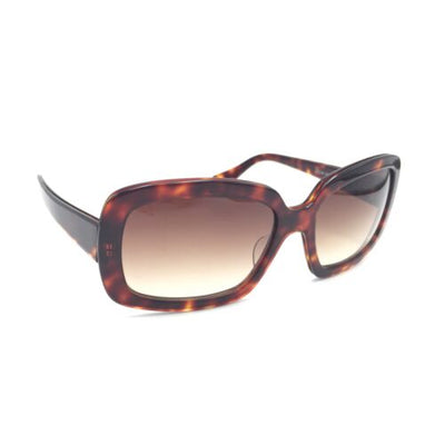 Oliver Peoples Freya DM Squared Sunglasses w/ Gradient Brown Lenses