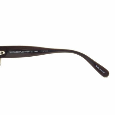 Oliver Peoples Ballerina OBSGR Gray Oval Sunglasses w/ Gradient Dark Gray Lenses