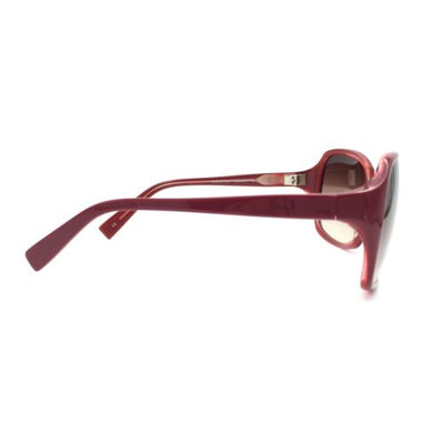 Oliver Peoples Candice SCA Red Pink Butterfly Sunglasses Gradient Brown Lenses