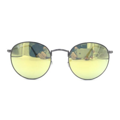 Ray-Ban RB3447 029/93 Gunmetal Round Sunglasses