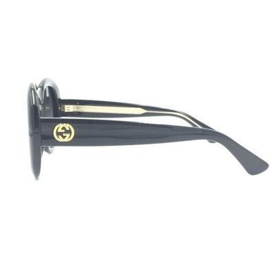 Gucci GG3815/S Y6C9O Shiny Black Gold W/ Gray Gradient Lenses