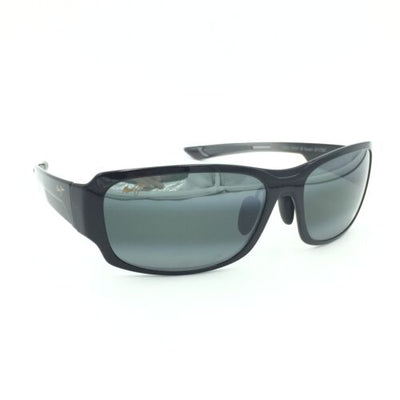 Maui Jim Bamboo Forest 415-02J Black  Gray W/Gray Polarized Lenses 60mm