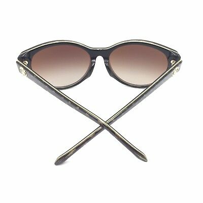 Roberto Cavalli Alrischa 824T 57F Cat Eye Sunglasses Brown Gradient 58mm lenses