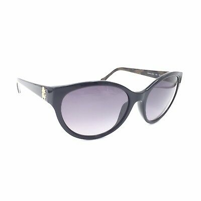 Roberto Cavalli Alrischa 824S 05B Black Cat Eye Sunglasses Gradient 58mm lenses
