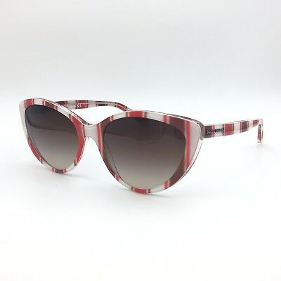Dolce & Gabbana DG4181P 2722/13 Cat Eye Frame Brown Gradient 56mm lenses