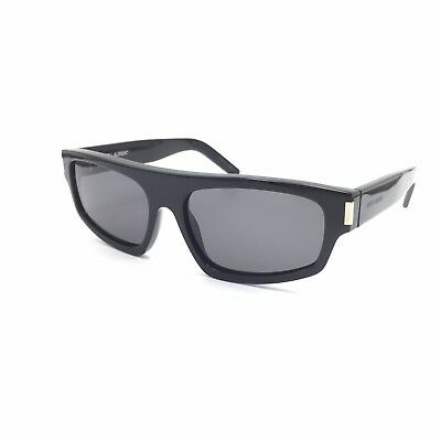 Yves Saint Laurent YSL 2320/S IVU5L Lake Green Squared Sunglasses Gray 53mm lens