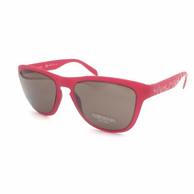 Calvin Klein 3165S 277 Matte Red Square Sunglasses Gray 54mm lenses