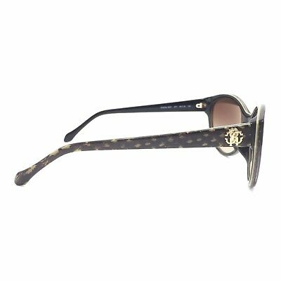 Roberto Cavalli Alrischa 824T 57F Cat Eye Sunglasses Brown Gradient 58mm lenses