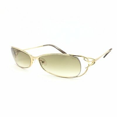 Fred Lunettes Volute N3 206 Rectangular Sunglasses Brown Gradient 57mm lenses