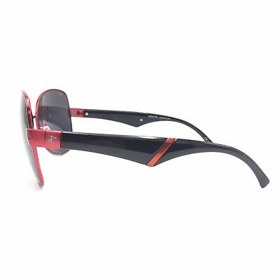 Invicta IEW020 05 Red Black Butterfly Sunglasses Gray 62mm lenses