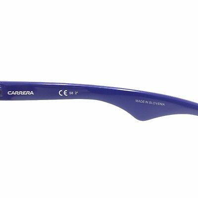 CARRERA 6000 2D2N0 50mm Men Ladies Women Square Retro Sunglasses BLUE BROWN RARE