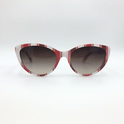 Dolce & Gabbana DG4181P 2722/13 Cat Eye Sunglasses Brown Gradient 56mm lenses
