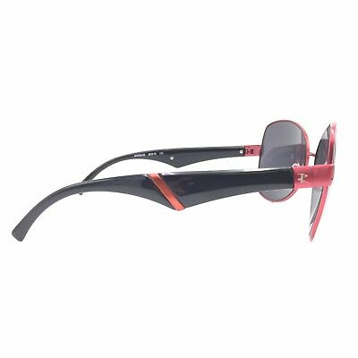 Invicta IEW020 05 Red Black Butterfly Sunglasses Gray 62mm lenses