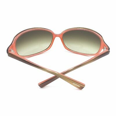 Oliver Peoples BB66 Brown Rectangular Sunglasses Gradient 68mm lenses
