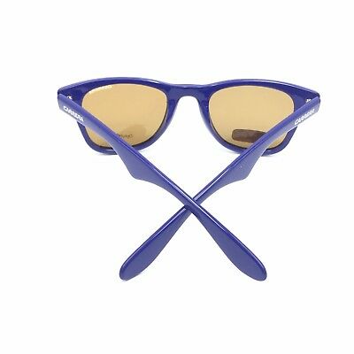 Carrera 6000 2D2N0 Blue Squared Sunglasses Brown 50mm lenses