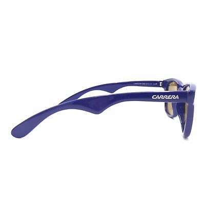 Carrera 6000 2D2N0 Blue Squared Sunglasses Brown 50mm lenses