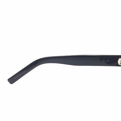 Yves Saint Laurent YSL 2320/S IVU5L Lake Green Squared Sunglasses Gray 53mm lens