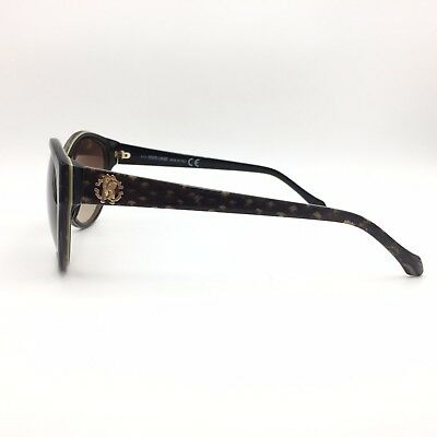 Roberto Cavalli Alrischa 824S 57F Cat Eye Sunglasses Brown Gradient 58mm lenses