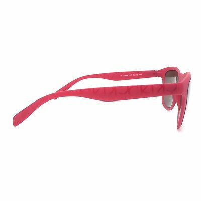 Calvin Klein 3165S 277 Matte Red Square Sunglasses Gray 54mm lenses