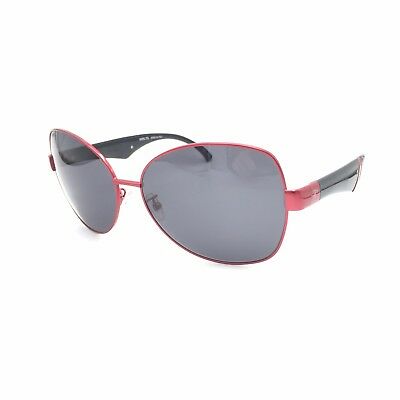 Invicta IEW020 05 Red Black Butterfly Sunglasses Gray 62mm lenses