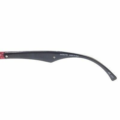 Invicta IEW020 05 Red Black Butterfly Sunglasses Gray 62mm lenses