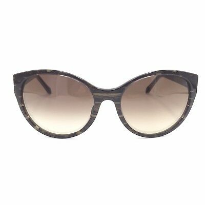 Roberto Cavalli 824T 57F Brown Cat Eye Sunglasses Brown Gradient 58mm lenses