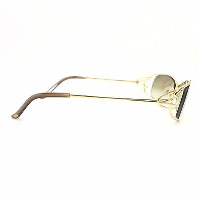 Fred Lunettes Volute N3 206 Rectangular Sunglasses Brown Gradient 57mm lenses