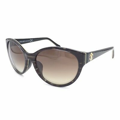 Roberto Cavalli 824T 57F Brown Cat Eye Sunglasses Brown Gradient 58mm lenses