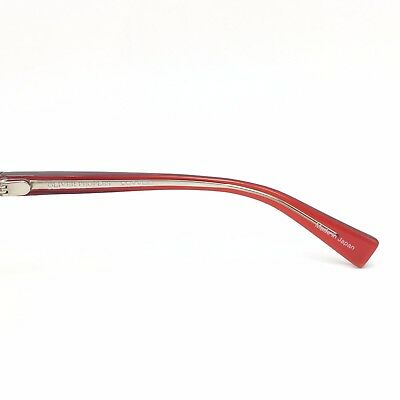 Oliver Peoples Sicry BB Transparent Red Square Sunglasses Gradient 66mm lenses