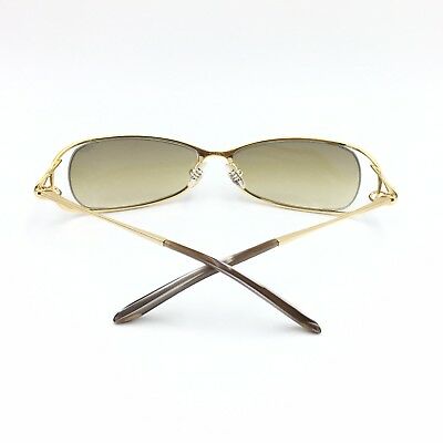 Fred Lunettes Volute N3 206 Rectangular Sunglasses Brown Gradient 57mm lenses