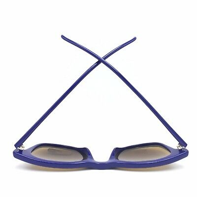 Carrera 6000 2D2N0 Blue Squared Sunglasses Brown 50mm lenses