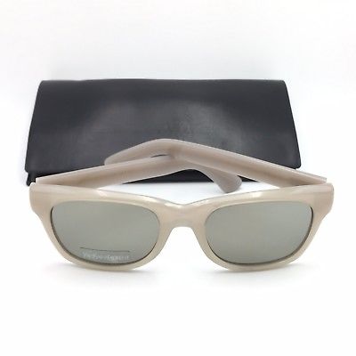 Yves Saint Laurent YSL 2321/S IXTKU Designer Squared Sunglasses Gray 52mm lenses