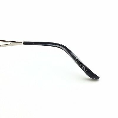 Fred Lunettes Success Solaire 102 Silver Shield Sunglasses Gray lenses