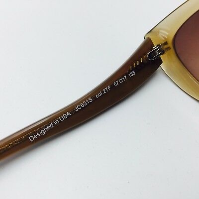 Just Cavalli JC631S-27F-57 Women's Cat Eye Transparent Pink Sunglasses