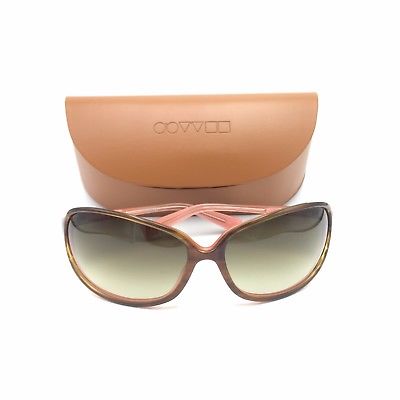Oliver Peoples BB66 Brown Rectangular Sunglasses Gradient 68mm lenses