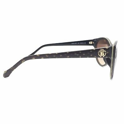 Roberto Cavalli 824T 57F Brown Cat Eye Sunglasses Brown Gradient 58mm lenses