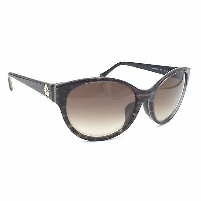 Roberto Cavalli 824T 57F Brown Cat Eye Sunglasses Brown Gradient 58mm lenses