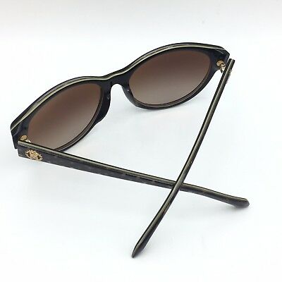 Roberto Cavalli Alrischa 824S 57F Cat Eye Sunglasses Brown Gradient 58mm lenses