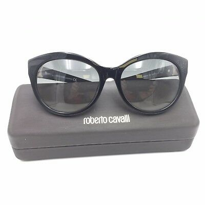 Roberto Cavalli Albaldah RC798S 01B Round Sunglasses Gray Gradient 57 mm lenses