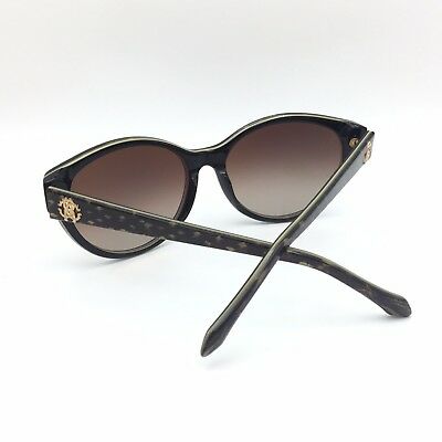 Roberto Cavalli Alrischa 824S 57F Cat Eye Sunglasses Brown Gradient 58mm lenses