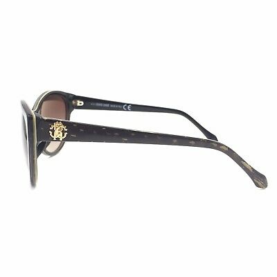 Roberto Cavalli 824T 57F Brown Cat Eye Sunglasses Brown Gradient 58mm lenses