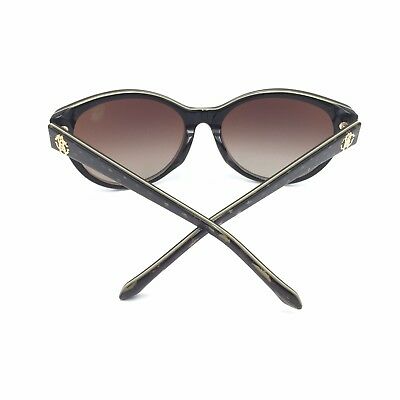 Roberto Cavalli 824T 57F Brown Cat Eye Sunglasses Brown Gradient 58mm lenses
