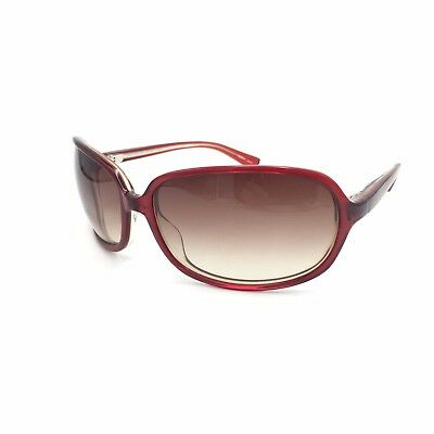 Oliver Peoples Sicry BB Transparent Red Square Sunglasses Gradient 66mm lenses