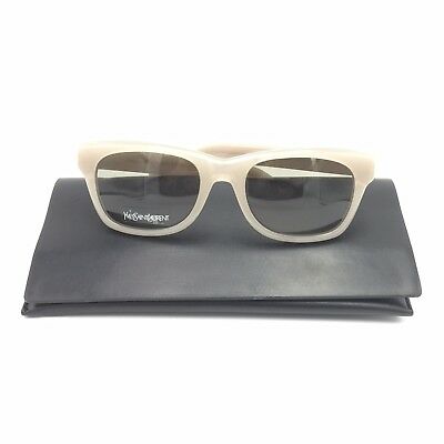 Yves Saint Laurent YSL 2321/S IXTKU Designer Squared Sunglasses Gray 52mm lenses