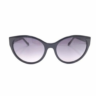 Roberto Cavalli Alrischa 824S 05B Black Cat Eye Sunglasses Gradient 58mm lenses