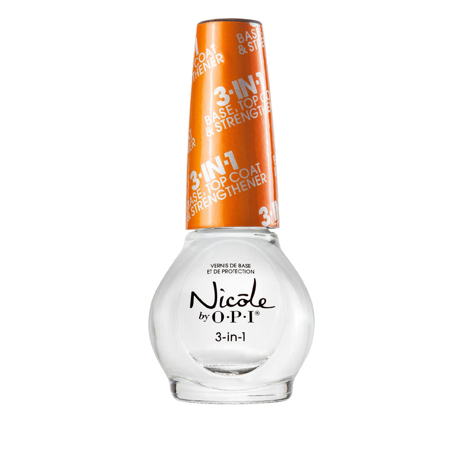 Nicole By OPI - 3 In 1 Base / Top / Strengthener 0.5 oz - NI575