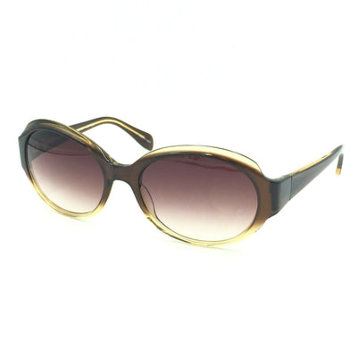Oliver Peoples Twenty Years Merce Deb Brown Sunglasses Brown Gradient Lens 55mm