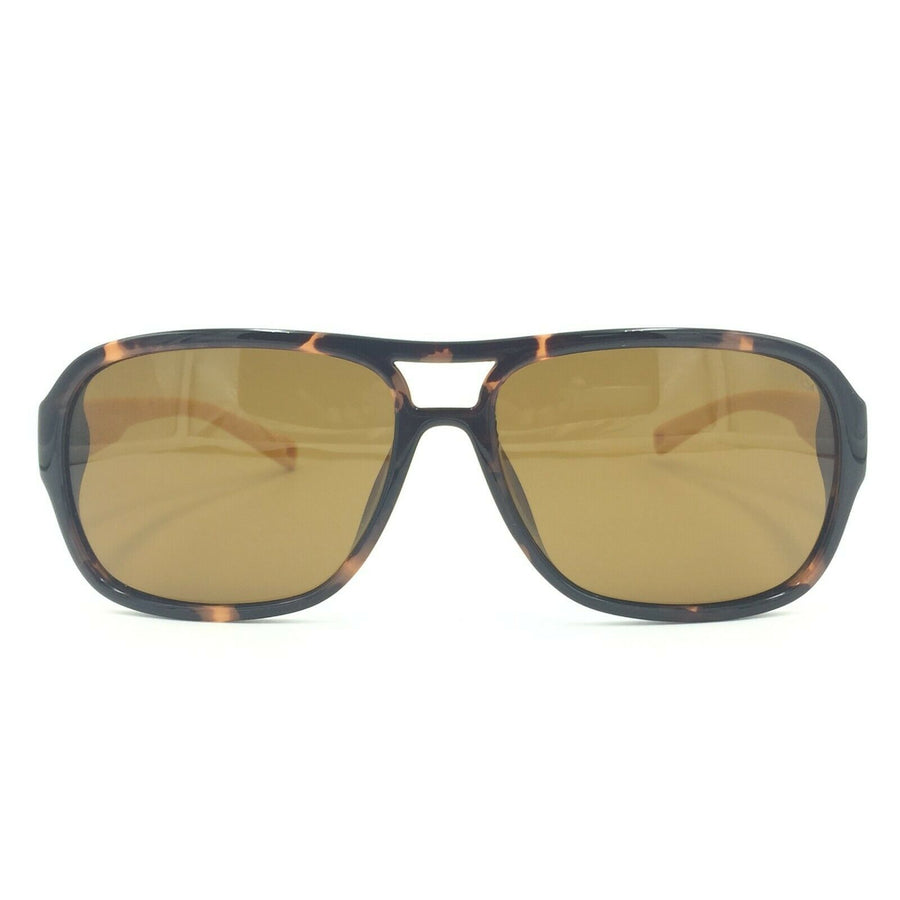 Nautica N6204S Tortoise Matte Yellow w/ Brown Polarized lenses